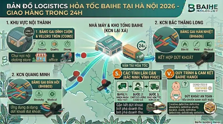 Địa chỉ nhà cung cấp băng nhám chính hãng giá rẻ tại Hà Nội
