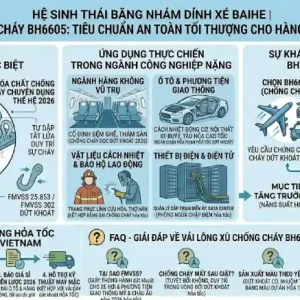 Vải Lông Xù Chống Cháy Baihe BH6605