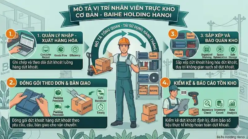 tuyển dụng nhân viên trực kho