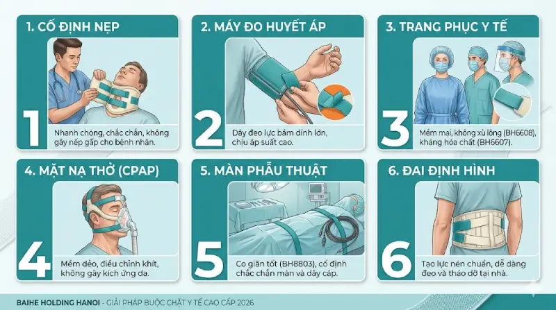 Ứng dụng đột phá của băng nhám trong y tế