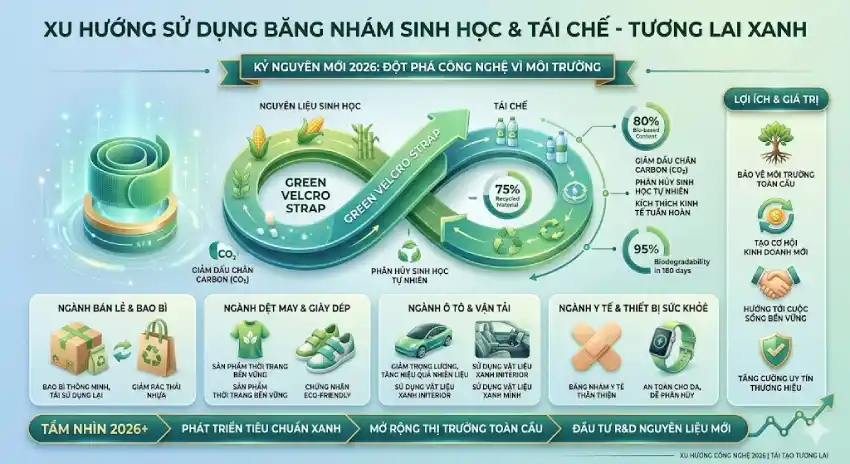 Băng nhám sinh học & Tái chế - Tương lai xanh