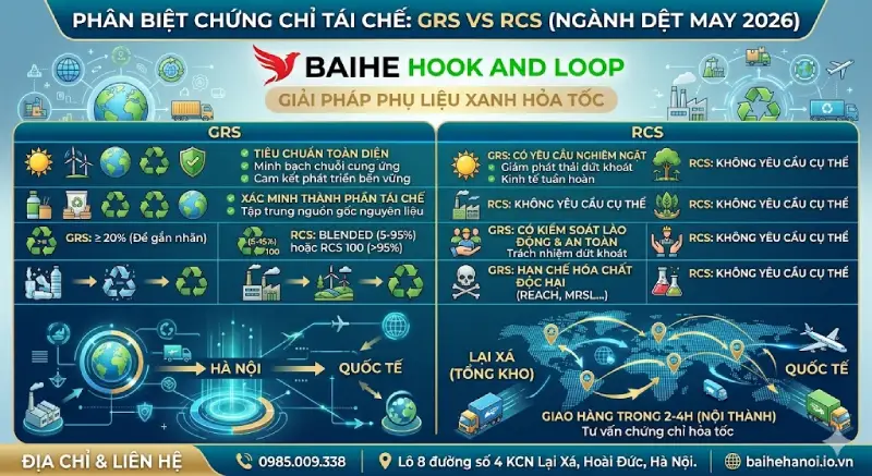 Chứng chỉ tái chế GRS là gì