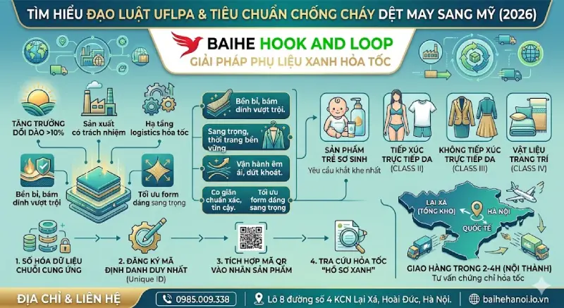 Đạo luật UFLPA và Tiêu chuẩn chống cháy (Flammability)